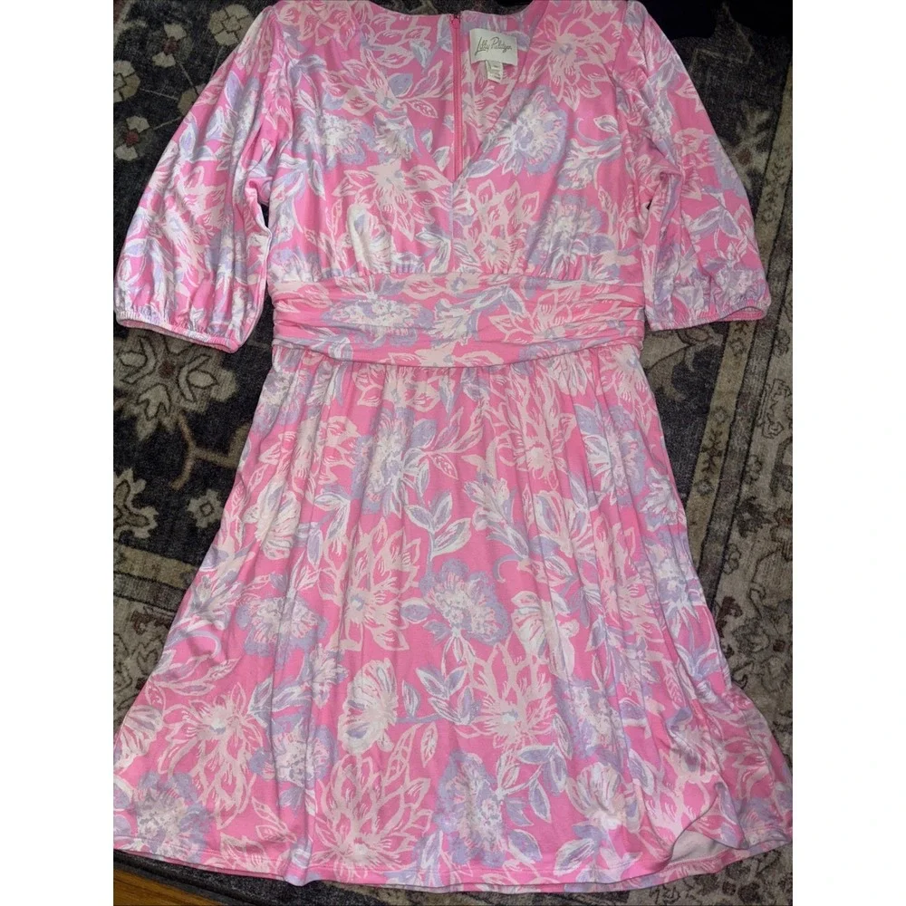 Lilly Pulitzer Brightan Women's Size 10 Rousseau Pink Dress